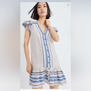 Lorraine Flutter-Sleeve Minidress - In store now - brand new!